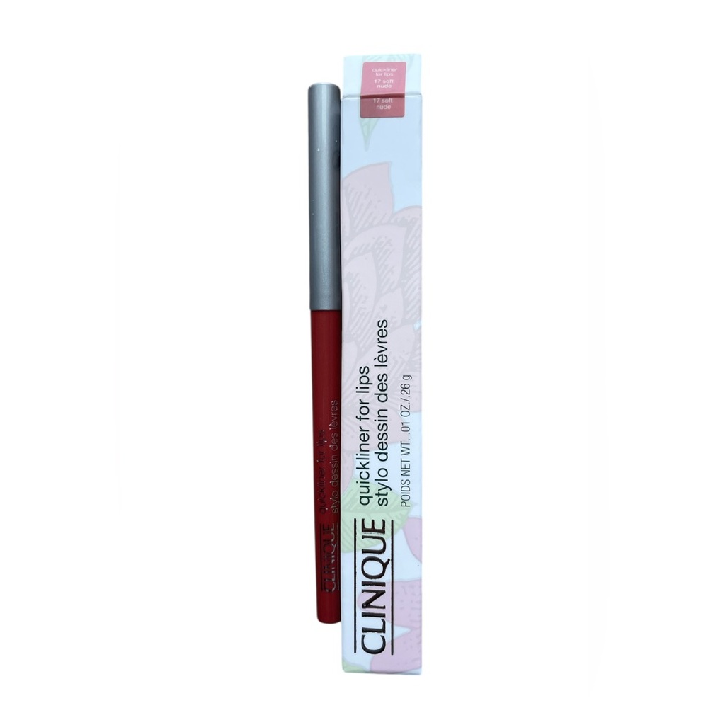 Clinique 17 SOFT NUDE Quickliner For Lips 0.01 Oz New In Box